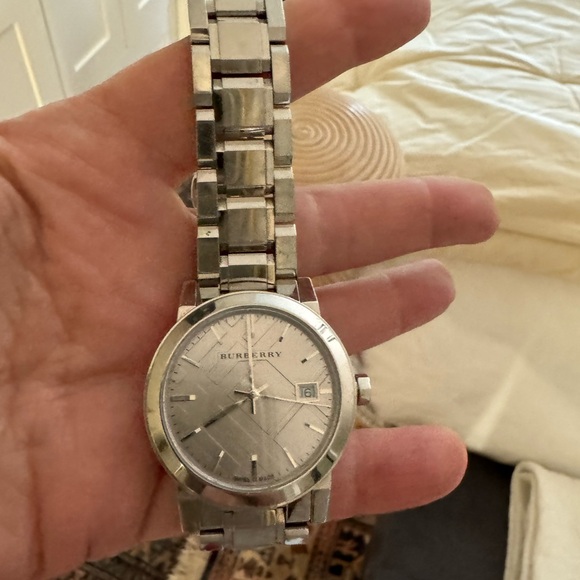 Burberry stainless steel watch …. Sorry no box - Picture 2 of 5